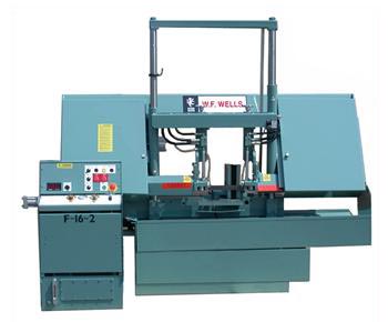 16" x 20" W.F. WELLS ... "SEMI-AUTOMATIC" HORIZONTAL BANDSAW